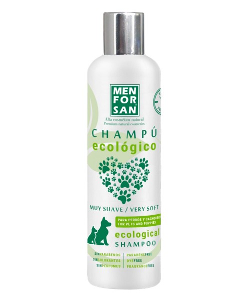 MENFORSAN šampūnas iš ekologiškų medžiagų, 300 ml